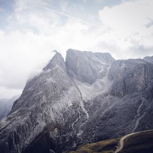 Preview wallpaper south tyrol, bolzano, mountains, clouds