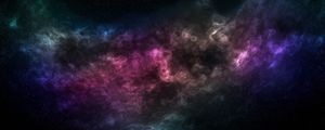 Preview wallpaper space, galaxy, universe, stars, shine, multicolored
