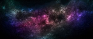 Preview wallpaper space, galaxy, universe, stars, shine, multicolored