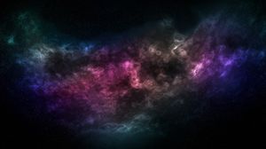 Preview wallpaper space, galaxy, universe, stars, shine, multicolored