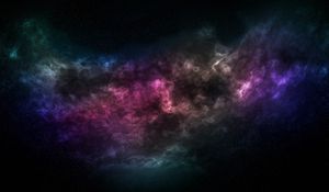 Preview wallpaper space, galaxy, universe, stars, shine, multicolored