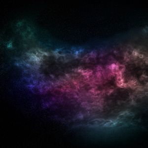 Preview wallpaper space, galaxy, universe, stars, shine, multicolored