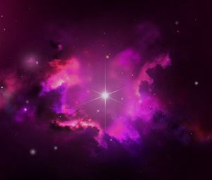 Preview wallpaper space, glow, galaxy