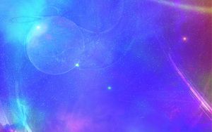 Preview wallpaper space, gradient, bright, shine, spots