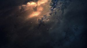 Preview wallpaper space, nebula, galaxy, stars, glow