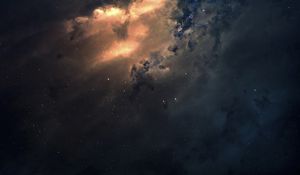 Preview wallpaper space, nebula, galaxy, stars, glow