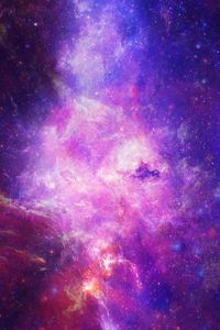 Preview wallpaper space, nebula, galaxy, stars, bright, saturated