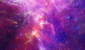 Preview wallpaper space, nebula, galaxy, stars, bright, saturated