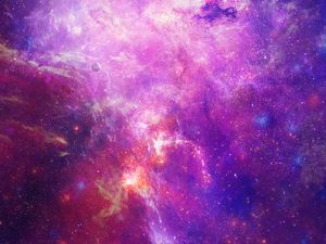 Preview wallpaper space, nebula, galaxy, stars, bright, saturated