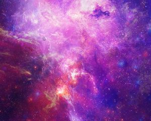 Preview wallpaper space, nebula, galaxy, stars, bright, saturated