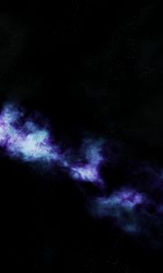 Preview wallpaper space, nebula, glow, stars, dark