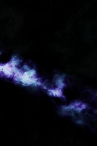 Preview wallpaper space, nebula, glow, stars, dark