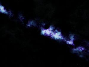 Preview wallpaper space, nebula, glow, stars, dark