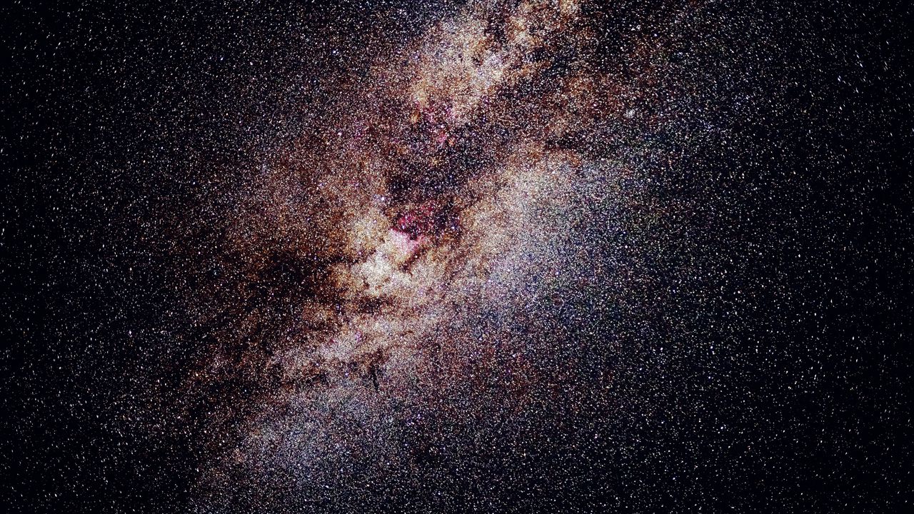 Wallpaper space, nebula, milky way, stars, astronomy