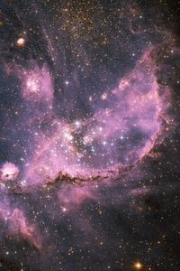Preview wallpaper space, nebula, universe, stars, purple