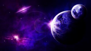 Preview wallpaper space, planet, astronomy, galaxy, universe