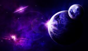 Preview wallpaper space, planet, astronomy, galaxy, universe