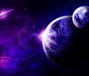 Preview wallpaper space, planet, astronomy, galaxy, universe