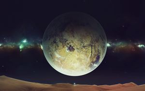Preview wallpaper space, planet, sky