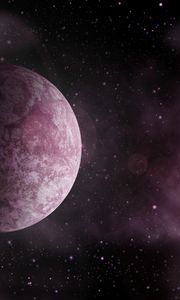 Preview wallpaper space, planet, stars, glare, light
