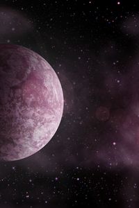 Preview wallpaper space, planet, stars, glare, light