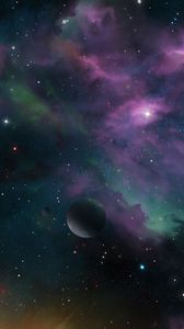 Preview wallpaper space, planets, nebula, stars, galaxy