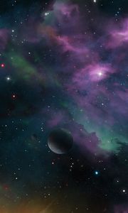 Preview wallpaper space, planets, nebula, stars, galaxy