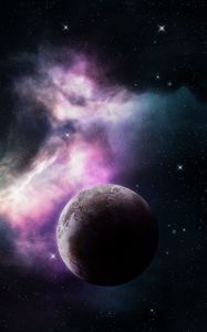 Preview wallpaper space, planets, nebula, stars, universe