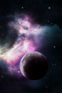 Preview wallpaper space, planets, nebula, stars, universe