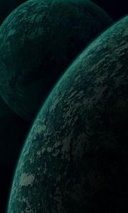 Preview wallpaper space, planets, stars, darkness