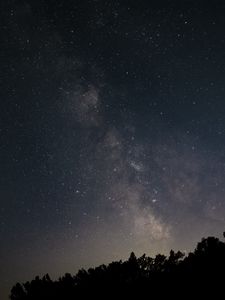 Preview wallpaper space, starry sky, night, stars