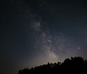 Preview wallpaper space, starry sky, night, stars