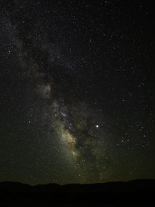 Preview wallpaper space, starry sky, night, dark