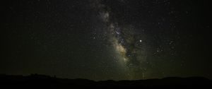 Preview wallpaper space, starry sky, night, dark