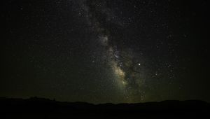 Preview wallpaper space, starry sky, night, dark