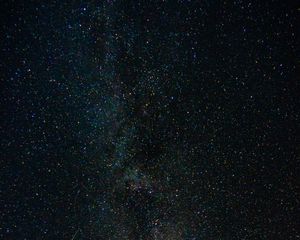 Preview wallpaper space, stars, colorful, dark