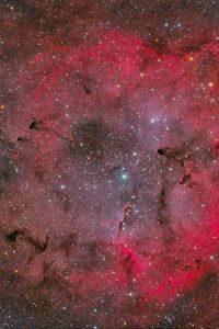 Preview wallpaper space, stars, nebula, sky, red
