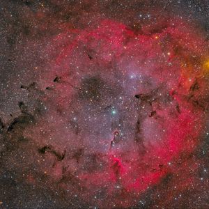 Preview wallpaper space, stars, nebula, sky, red