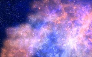 Preview wallpaper space, stars, nebulae, aurora