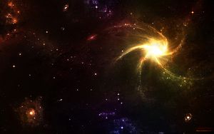 Preview wallpaper space, universe, galaxy, outer space, shine, light