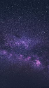 Preview wallpaper space, universe, stars, purple