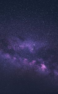 Preview wallpaper space, universe, stars, purple