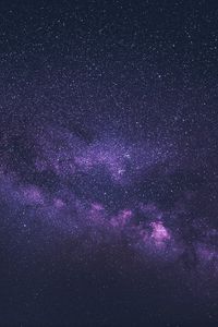 Preview wallpaper space, universe, stars, purple