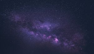 Preview wallpaper space, universe, stars, purple