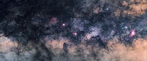 Preview wallpaper space, universe, stars, milky way