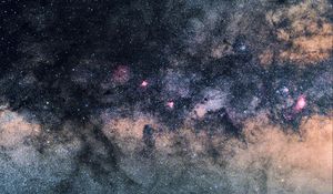 Preview wallpaper space, universe, stars, milky way