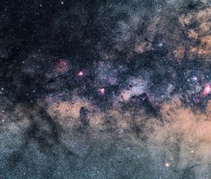 Preview wallpaper space, universe, stars, milky way