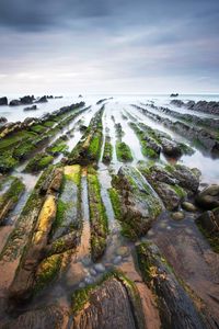 Preview wallpaper spain, barrika, bay of biscay, coast
