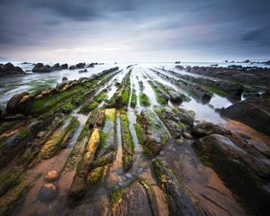 Preview wallpaper spain, barrika, bay of biscay, coast