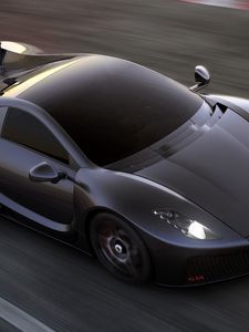 Preview wallpaper spania, gta spano, sports car, black